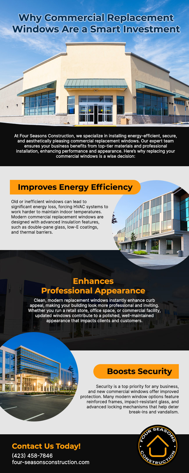 Why Commercial Replacement Windows Are a Smart Investment