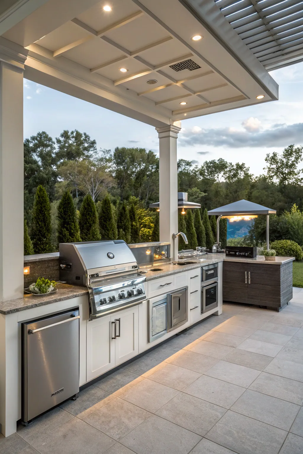 outdoor kitchens